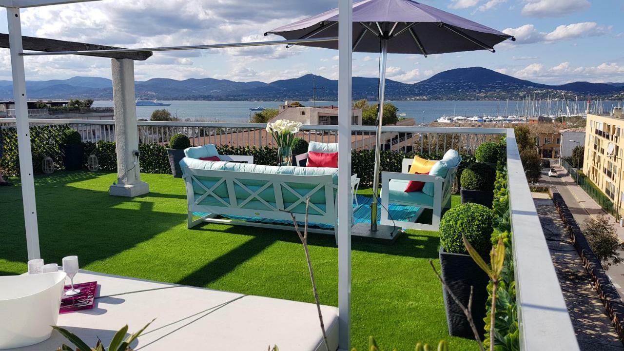 Saint Tropez Sea View Penthouseアパートメント エクステリア 写真